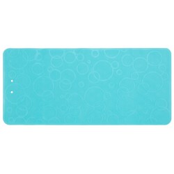 Антискользящий резиновый коврик для ванны ROXY-KIDS (35x76см) (аквамарин)