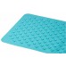 Антискользящий резиновый коврик для ванны ROXY-KIDS (35x76см) (аквамарин)