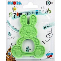 Прорезыватель "Зайка" КНОПА